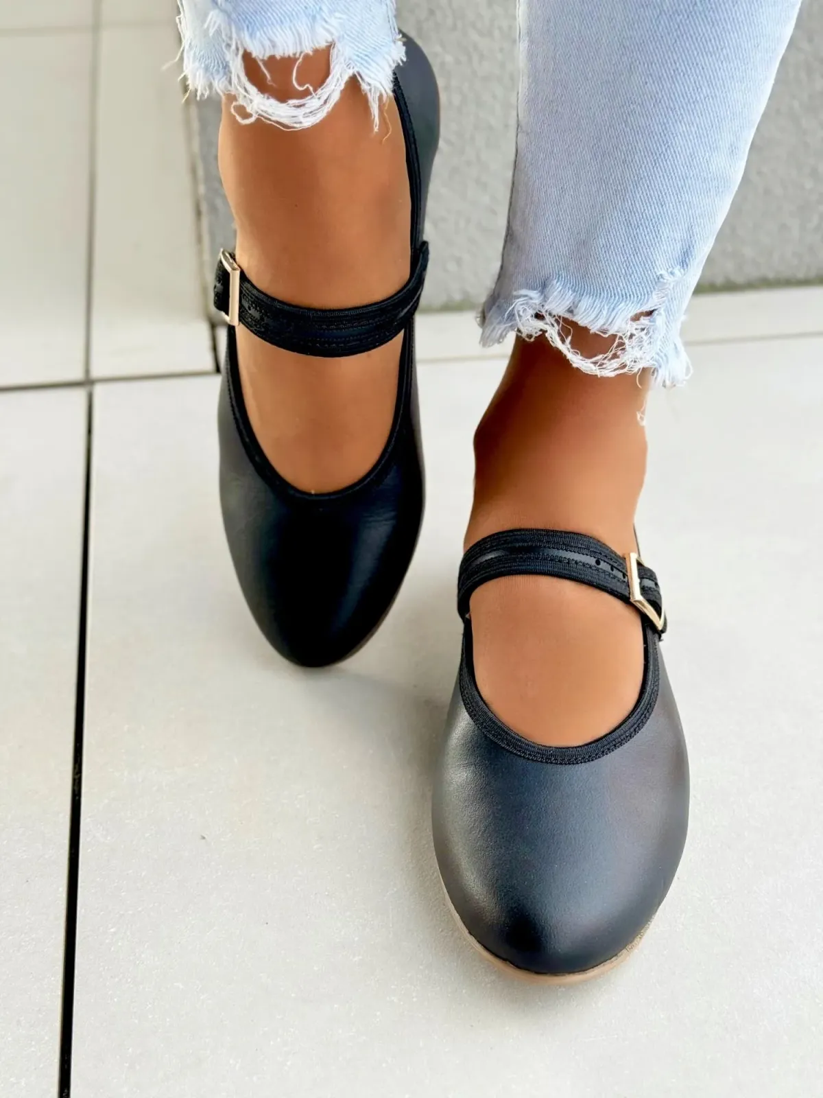 Balerinki ze skóry naturalnej OLEKSY Polskiej produkcji