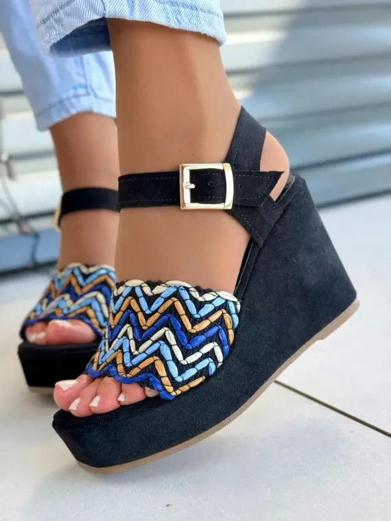 Sandałki damskie OLEKSY ze skóry naturalnej Polskiej produkcji