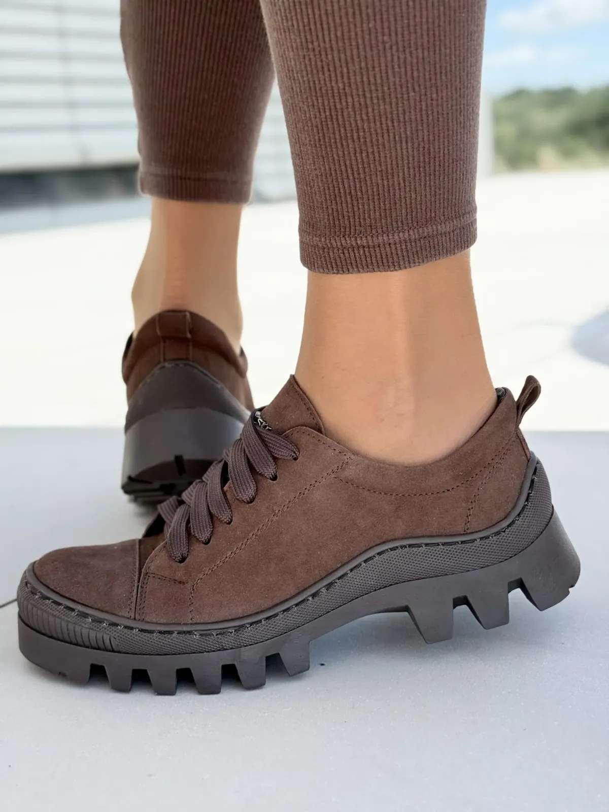 Trapery damskie OLEKSY ze skóry naturalnej Polskiej produkcji