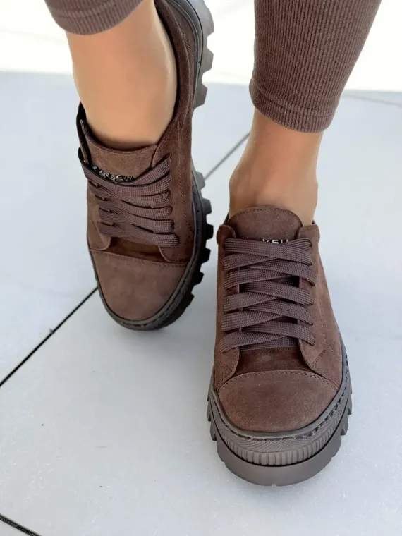 Trapery damskie OLEKSY ze skóry naturalnej Polskiej produkcji