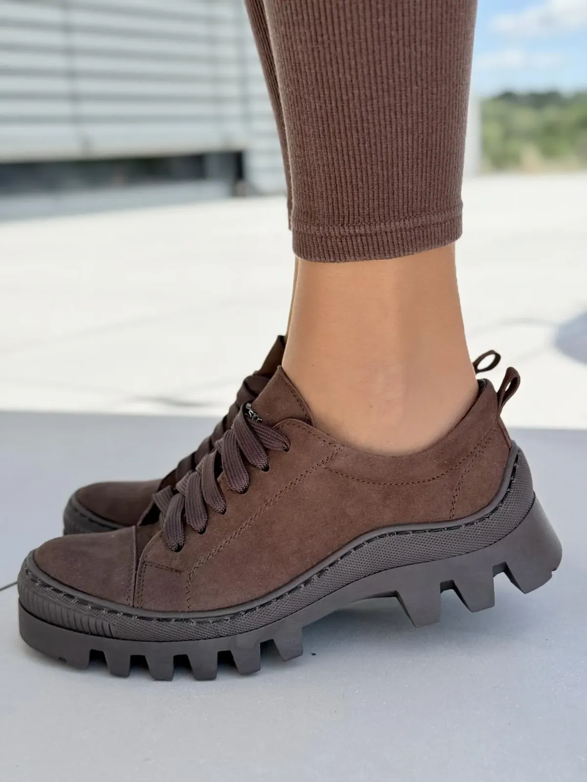 Trapery damskie OLEKSY ze skóry naturalnej Polskiej produkcji