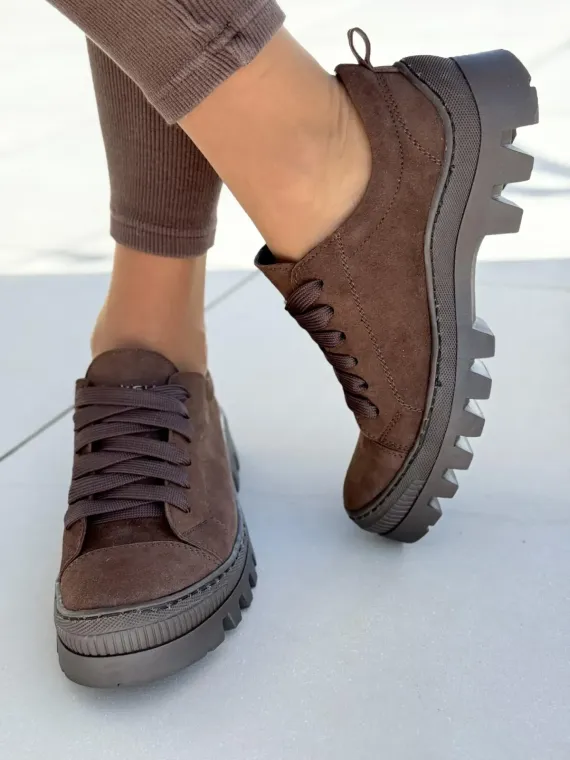 Trapery damskie OLEKSY ze skóry naturalnej Polskiej produkcji