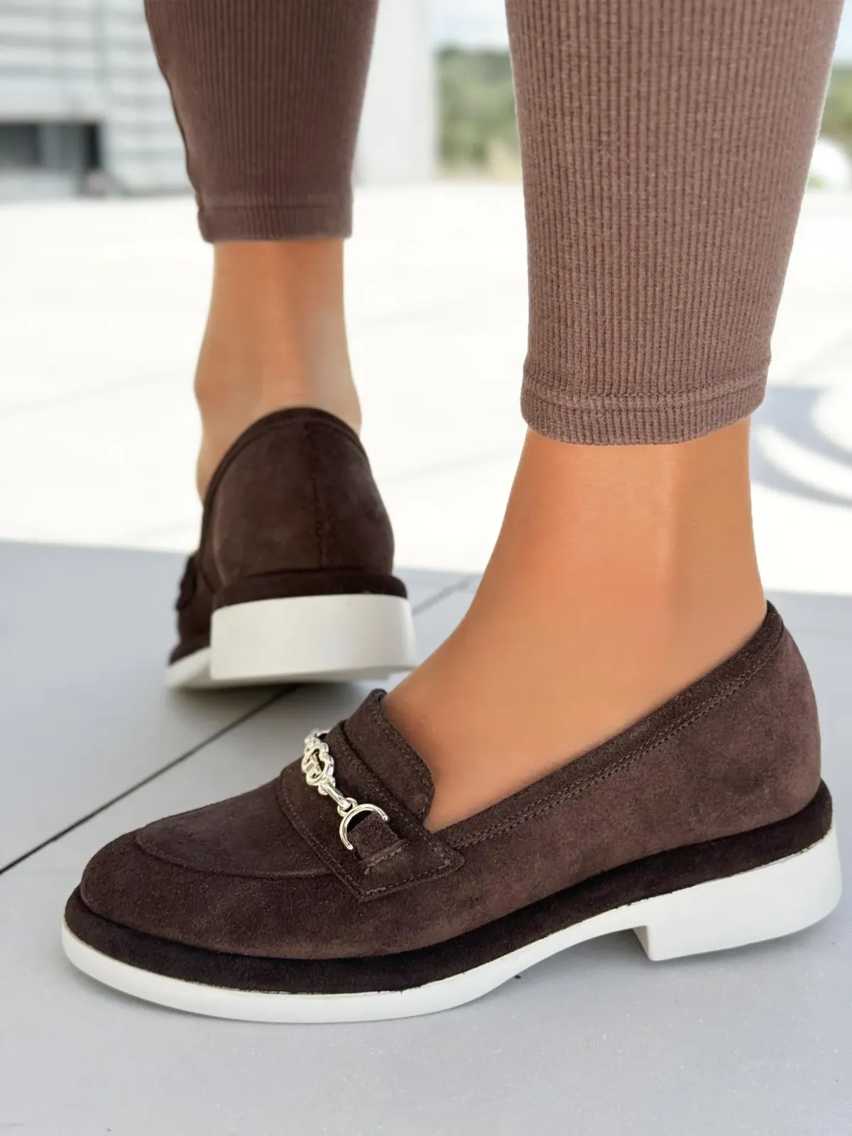 Mokasyny damskie OLEKSY ze skóry naturalnej Polskiej produkcji