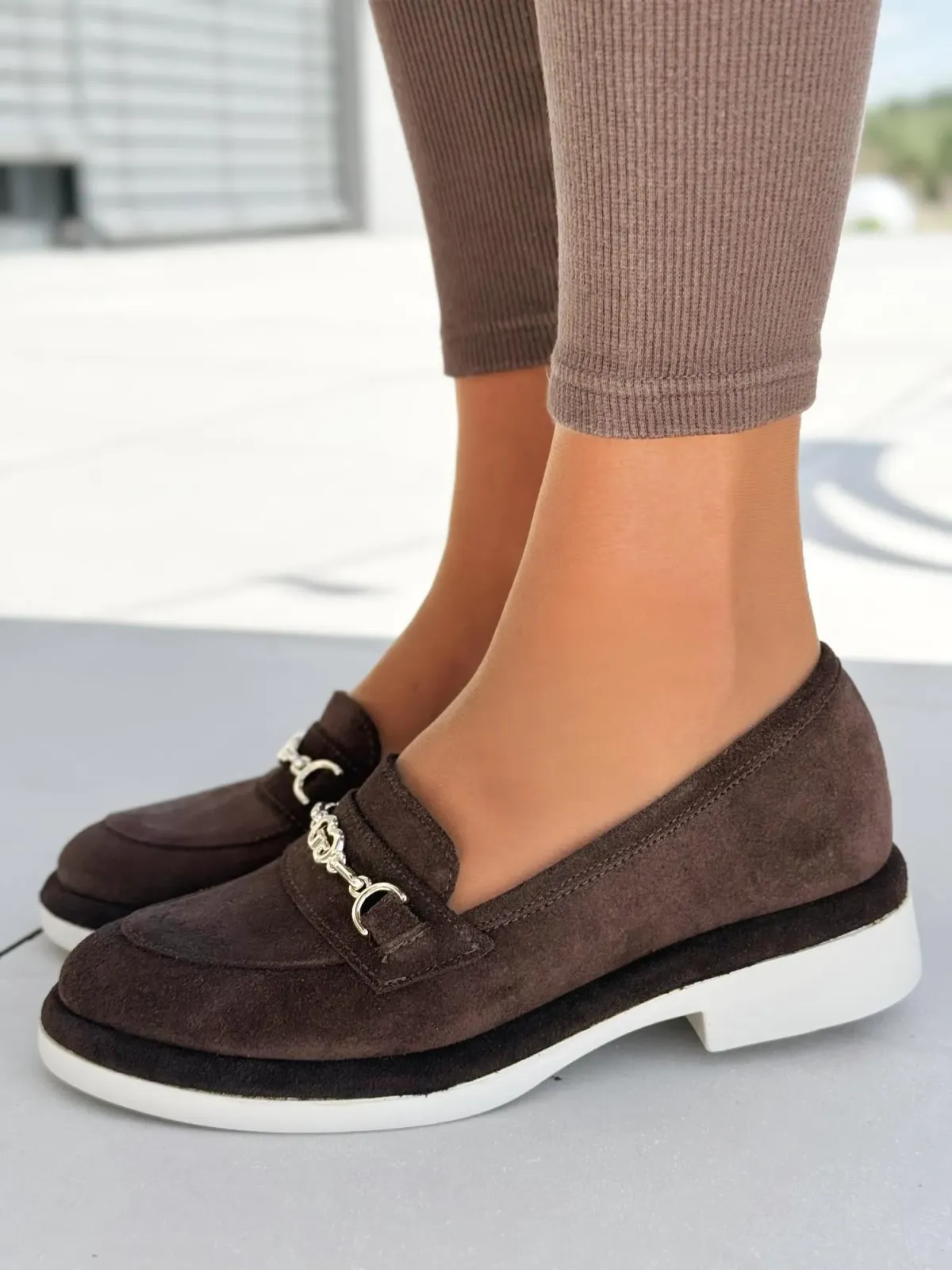 Mokasyny damskie OLEKSY ze skóry naturalnej Polskiej produkcji