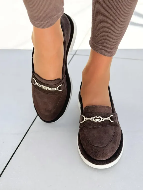 Mokasyny damskie OLEKSY ze skóry naturalnej Polskiej produkcji