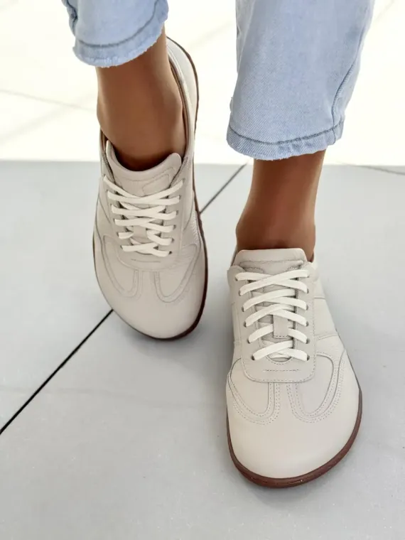 Sneakersy damskie OLEKSY ze skóry naturalnej Polskiej produkcji