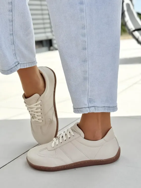 Sneakersy damskie OLEKSY ze skóry naturalnej Polskiej produkcji