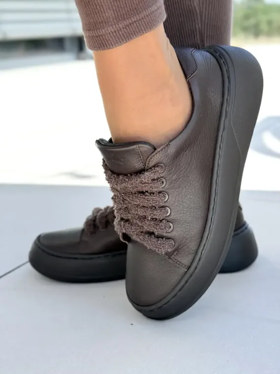 Sneakersy damskie OLEKSY ze skóry naturalnej Polskiej produkcji