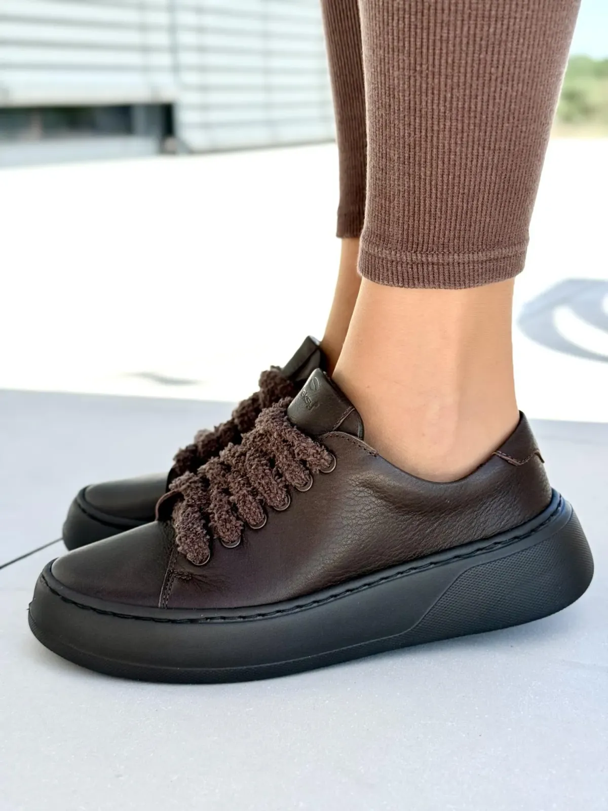 Sneakersy damskie OLEKSY ze skóry naturalnej Polskiej produkcji