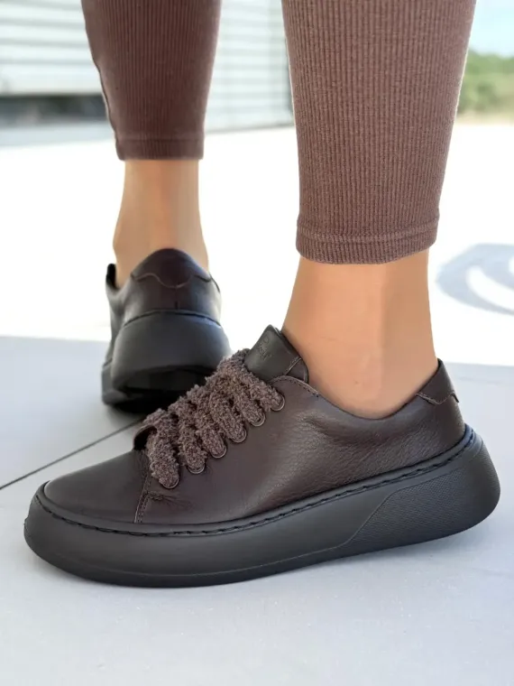 Sneakersy damskie OLEKSY ze skóry naturalnej Polskiej produkcji