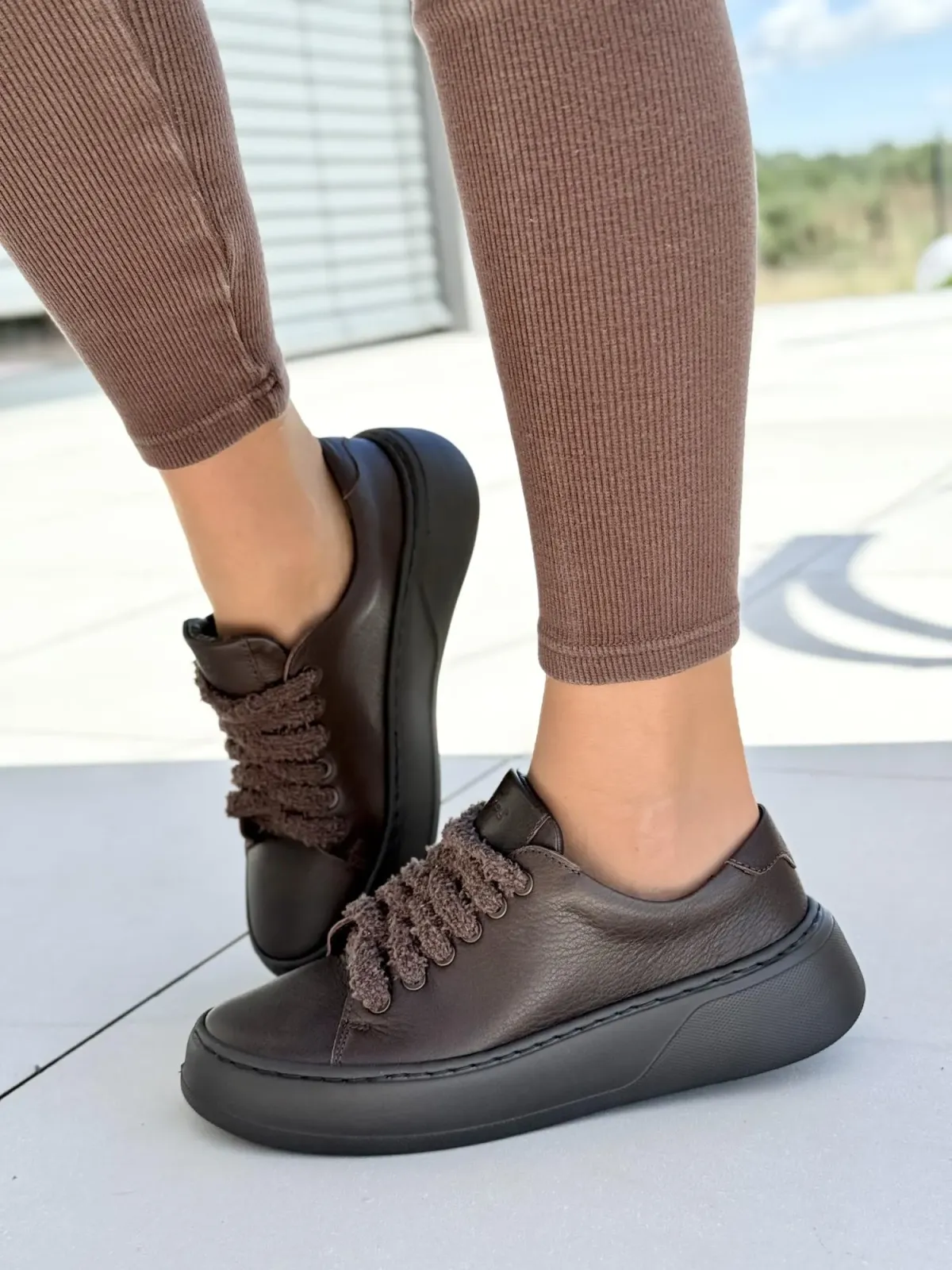 Sneakersy damskie OLEKSY ze skóry naturalnej Polskiej produkcji