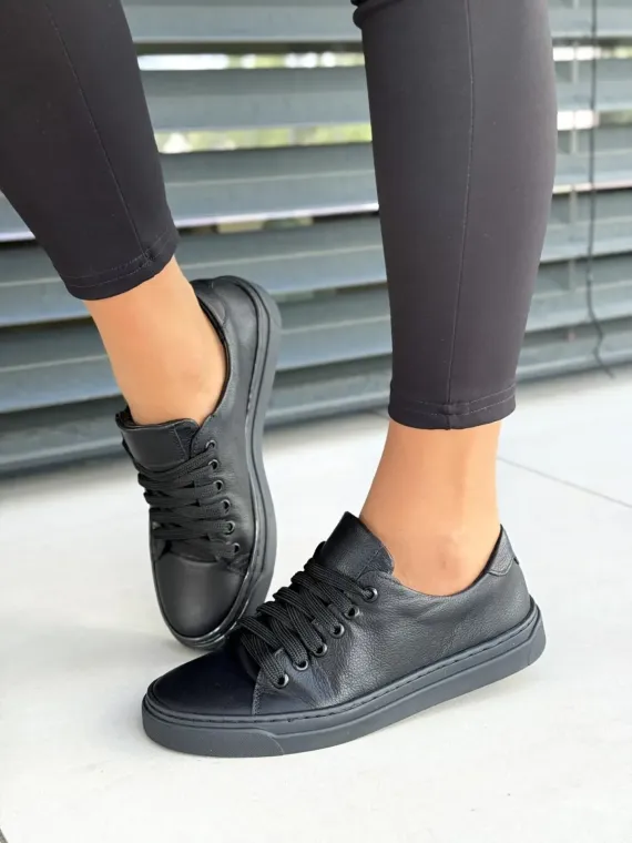 Sneakersy damskie OLEKSY ze skóry naturalnej Polskiej produkcji