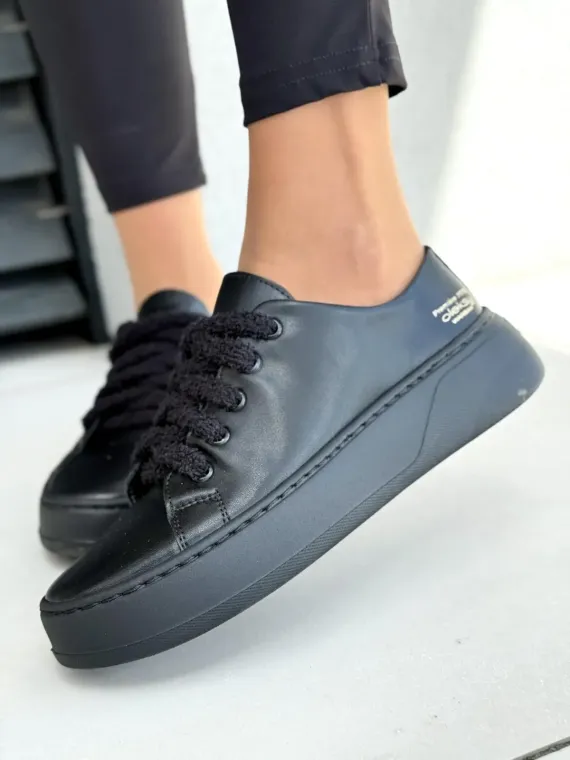 Sneakersy damskie OLEKSY ze skóry naturalnej Polskiej produkcji