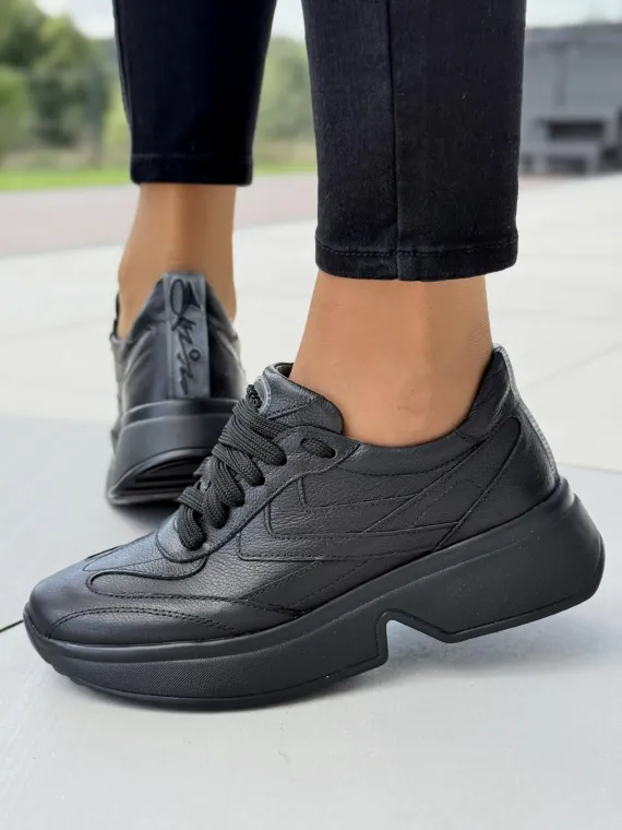 Sneakersy damskie OLEKSY ze skóry naturalnej Polskiej produkcji