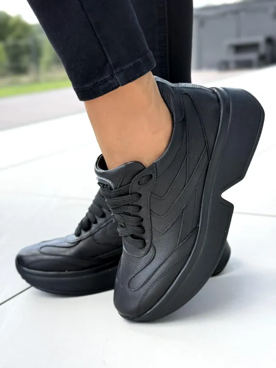 Sneakersy damskie OLEKSY ze skóry naturalnej Polskiej produkcji