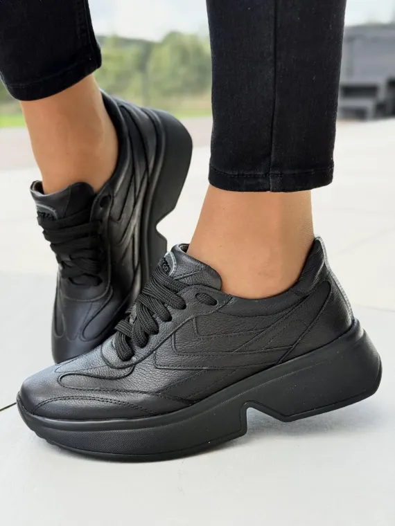 Sneakersy damskie OLEKSY ze skóry naturalnej Polskiej produkcji