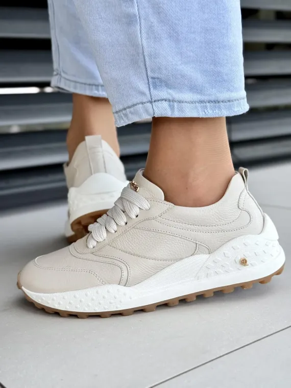 Sneakersy damskie OLEKSY ze skóry naturalnej Polskiej produkcji