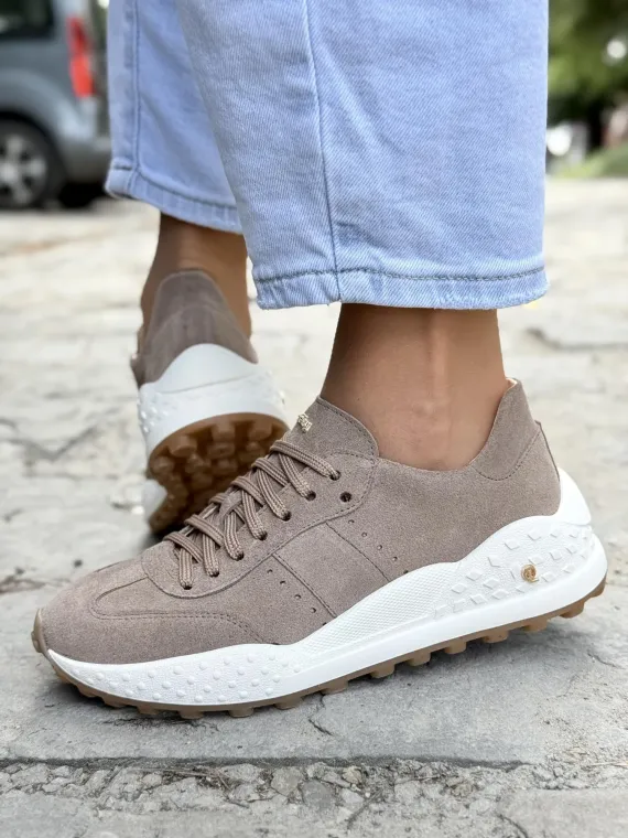 Sneakersy damskie OLEKSY ze skóry naturalnej Polskiej produkcji