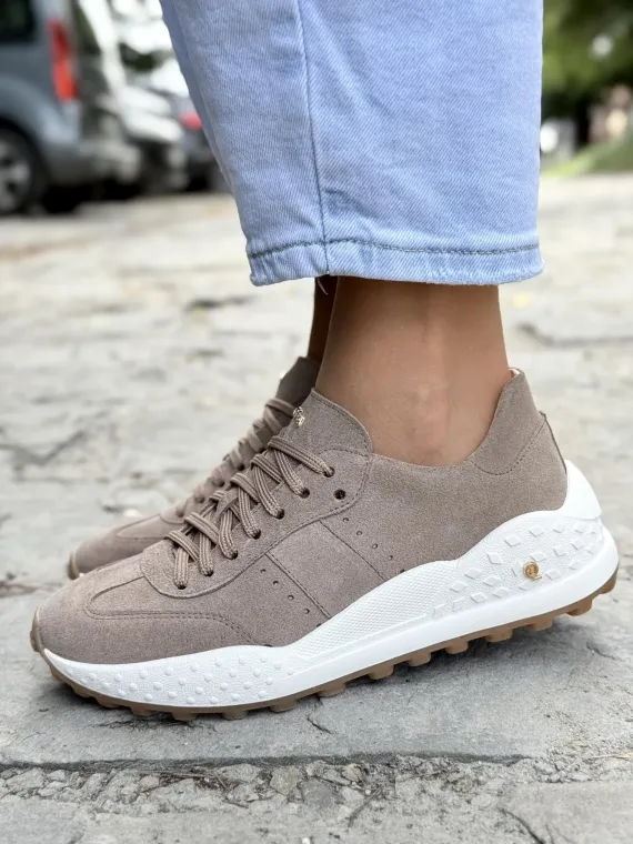 Sneakersy damskie OLEKSY ze skóry naturalnej Polskiej produkcji