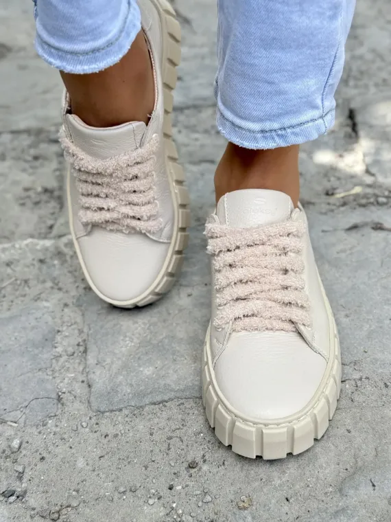 Sneakersy damskie OLEKSY ze skóry naturalnej Polskiej produkcji