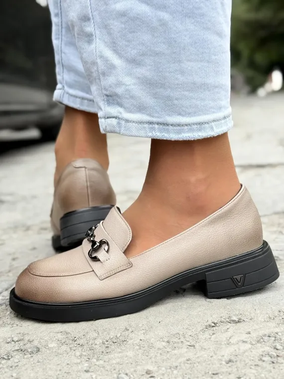 Mokasyny damskie ze skóry naturalnej