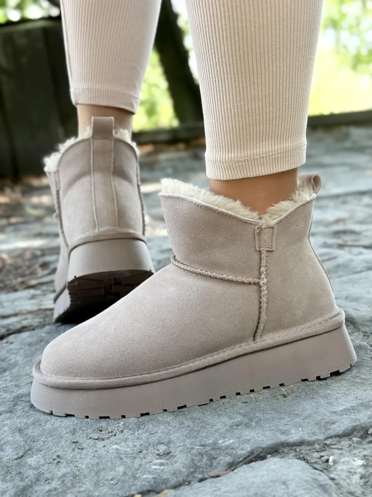 Modne śniegowce ze skóry naturalnej