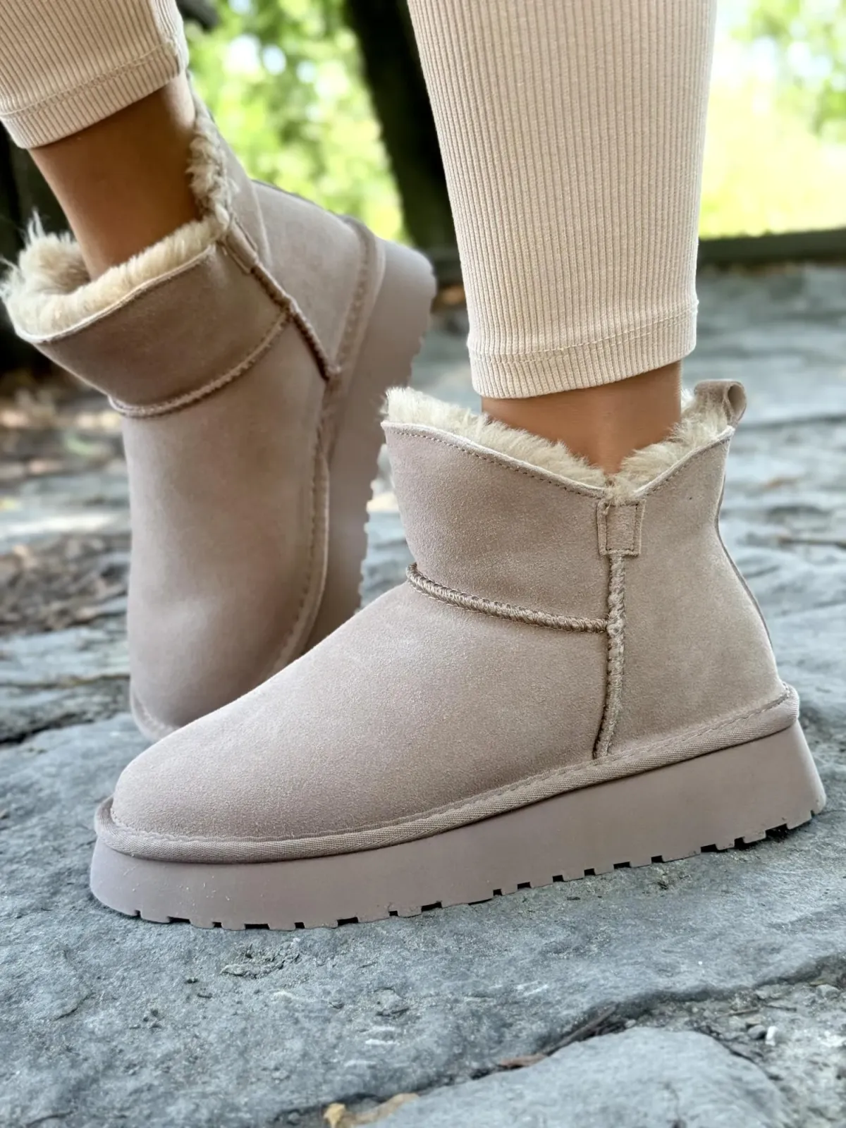 Modne śniegowce ze skóry naturalnej