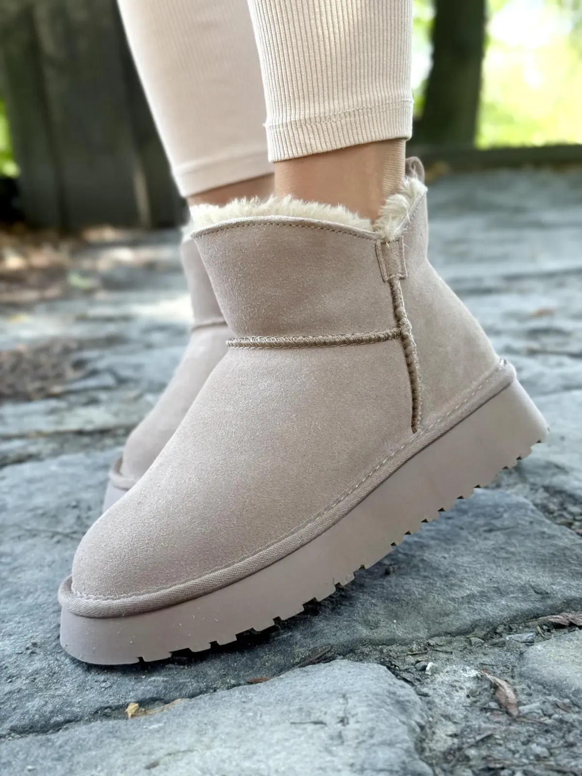 Modne śniegowce ze skóry naturalnej