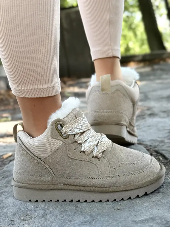 Modne śniegowce ze skóry naturalnej