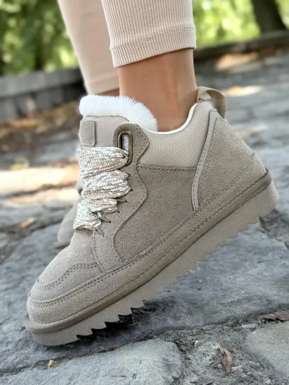 Modne śniegowce ze skóry naturalnej