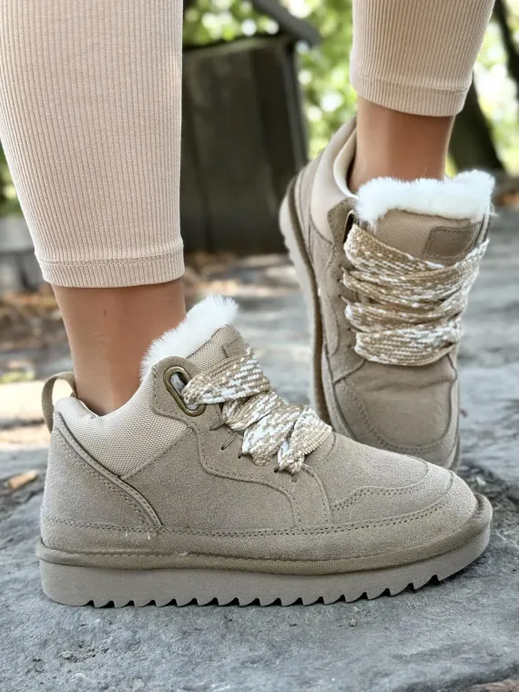 Modne śniegowce ze skóry naturalnej