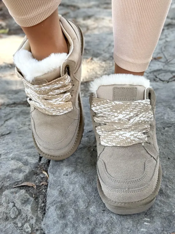 Modne śniegowce ze skóry naturalnej