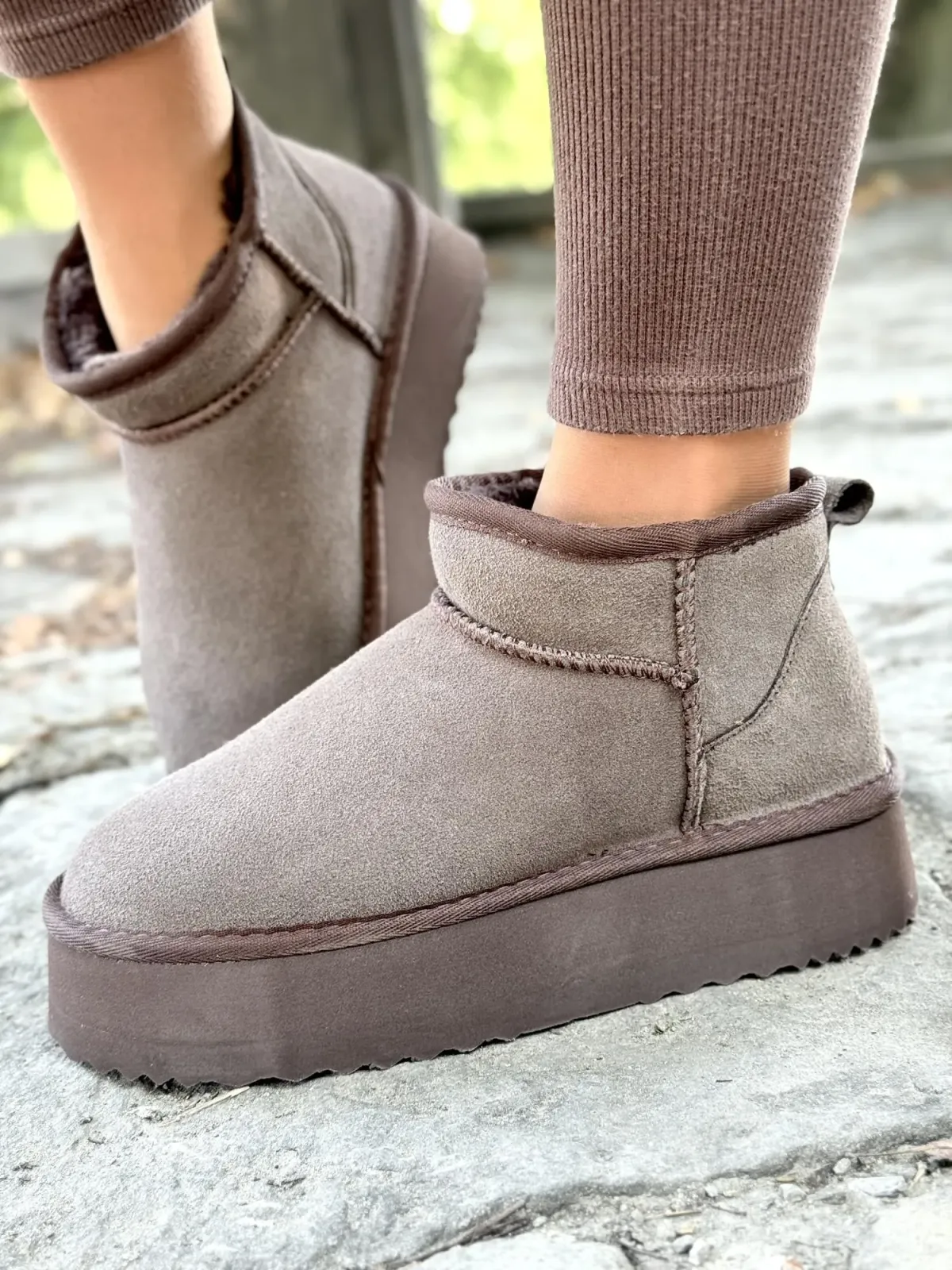 Modne śniegowce ze skóry naturalnej