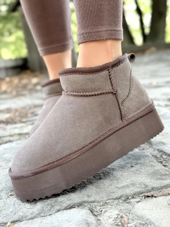 Modne śniegowce ze skóry naturalnej