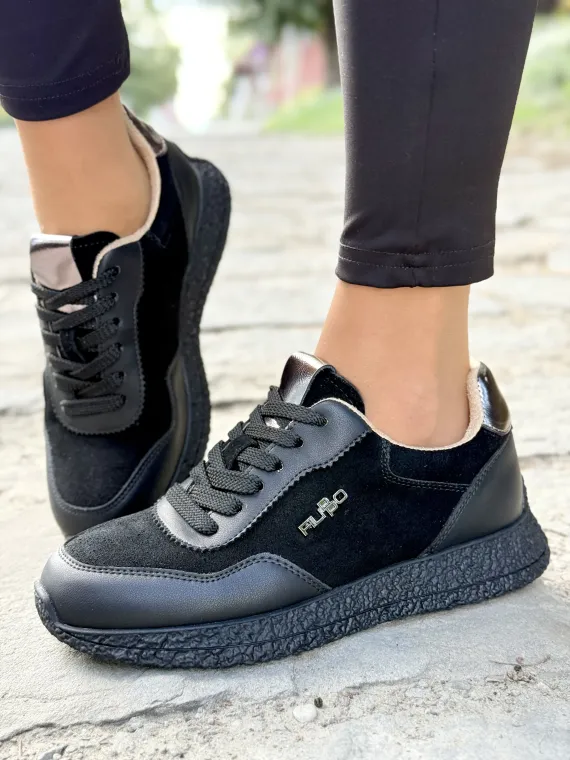 Sneakersy damskie ze skóry naturalnej