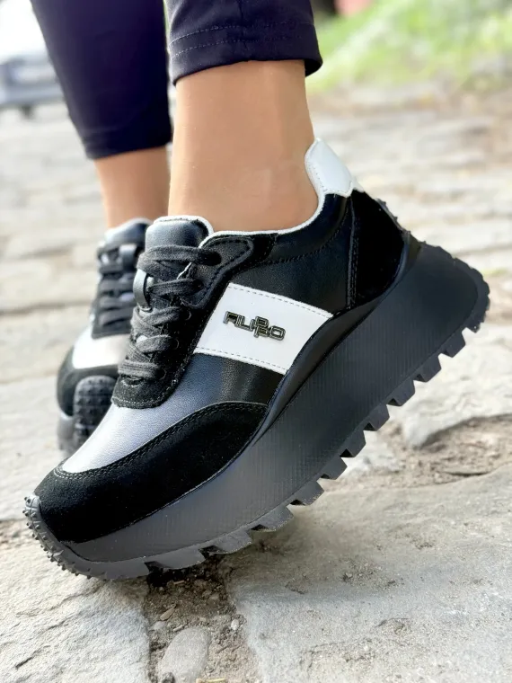 Sneakersy damskie ze skóry naturalnej