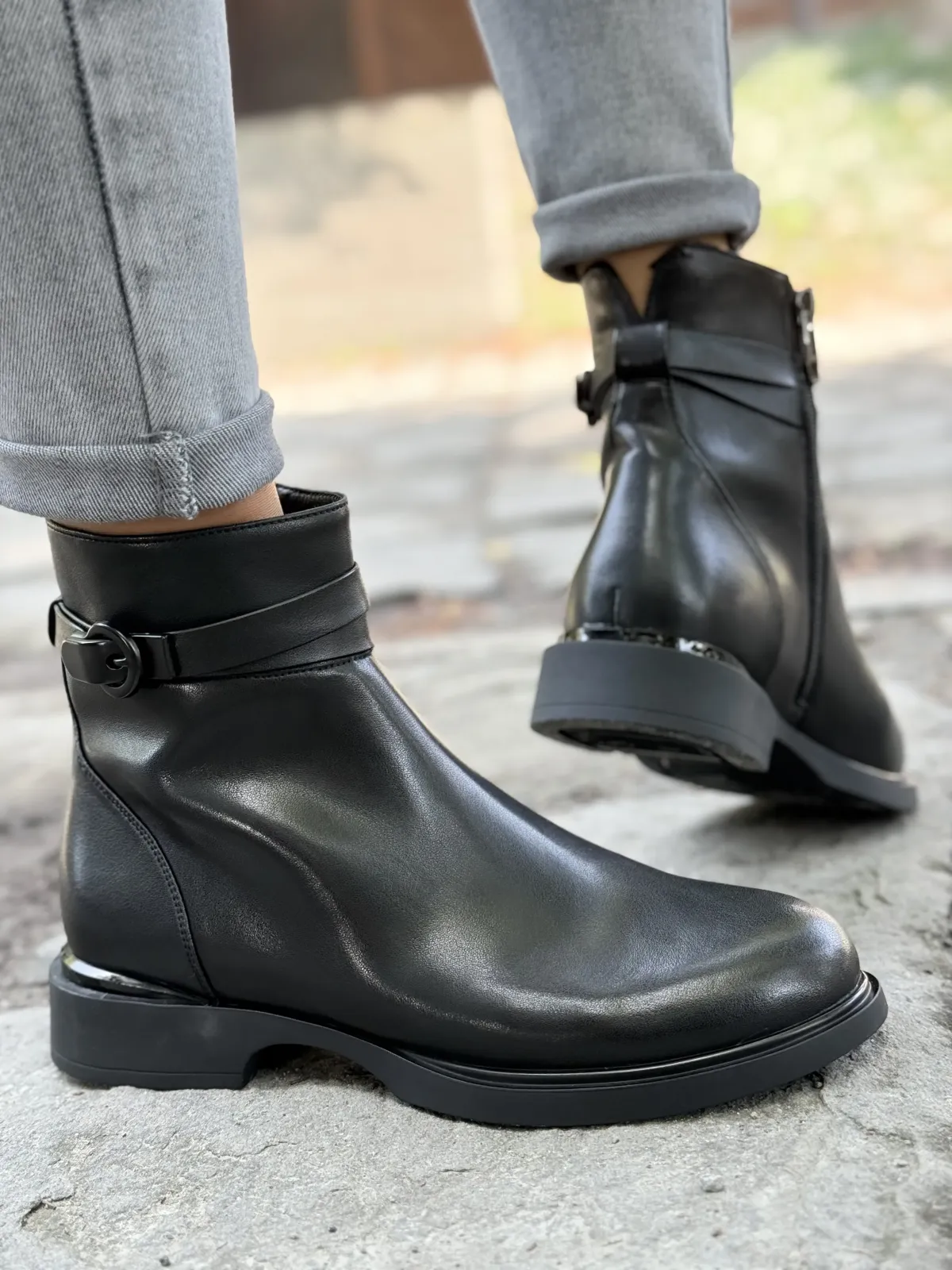 Botki z Naturalnej Skóry – Klasa, Wygoda, Ponadczasowy Styl