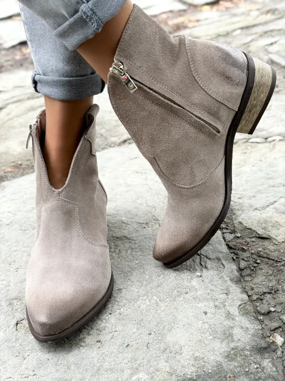 Kowbojki OLEKSY ze skóry naturalnej Polskiej produkcji