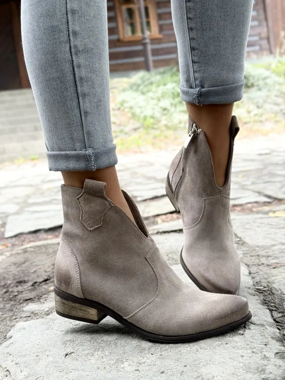 Kowbojki OLEKSY ze skóry naturalnej Polskiej produkcji