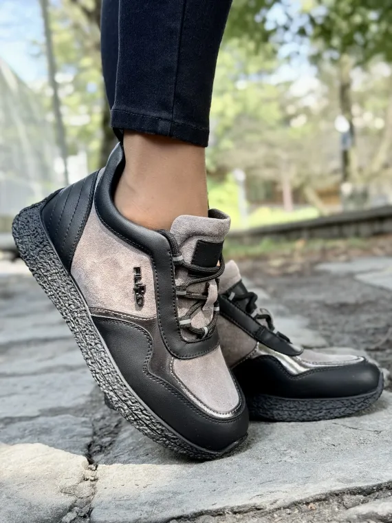 Damskie Sneakersy ze 100% Skóry Naturalnej