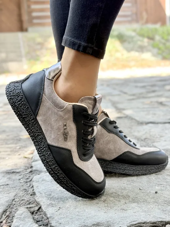 Damskie Sneakersy ze 100% Skóry Naturalnej