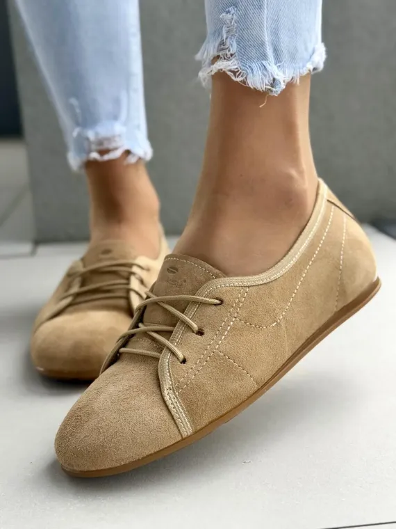 Sneakersy damskie OLEKSY ze skóry naturalnej Polskiej produkcji