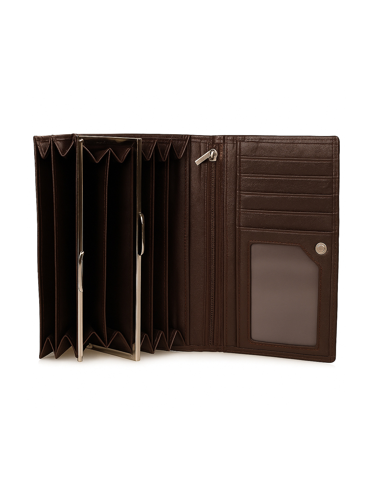 Portfel damski ze skóry naturalnej