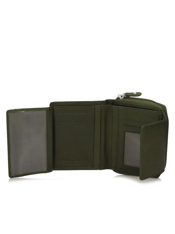 Portfel damski ze skóry naturalnej