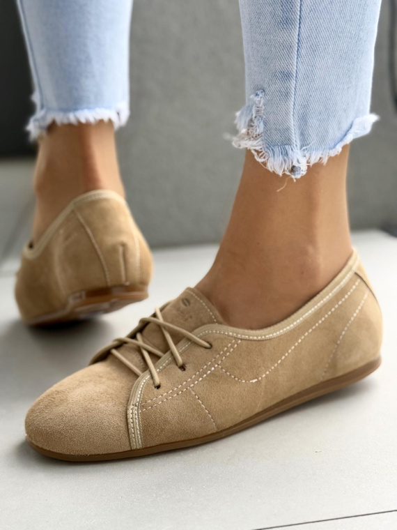 Sneakersy damskie OLEKSY ze skóry naturalnej Polskiej produkcji