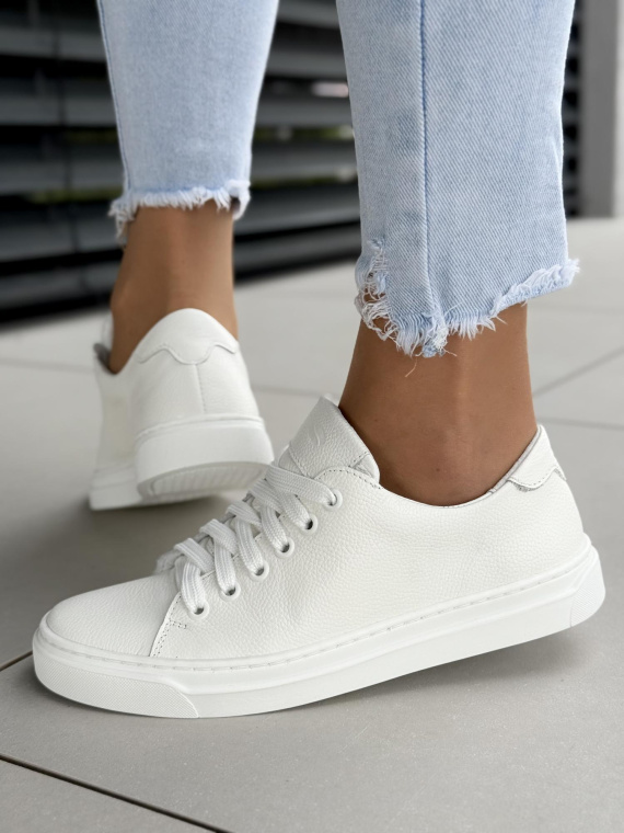 Sneakersy damskie OLEKSY ze skóry naturalnej Polskiej produkcji