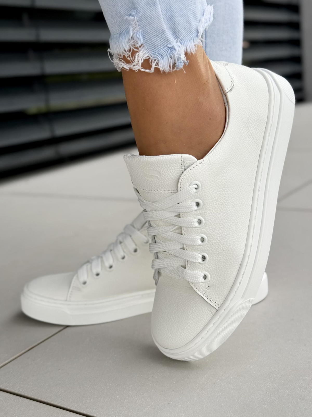 Sneakersy damskie OLEKSY ze skóry naturalnej Polskiej produkcji