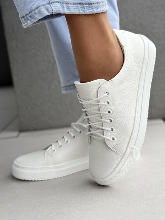 Sneakersy damskie OLEKSY ze skóry naturalnej Polskiej produkcji