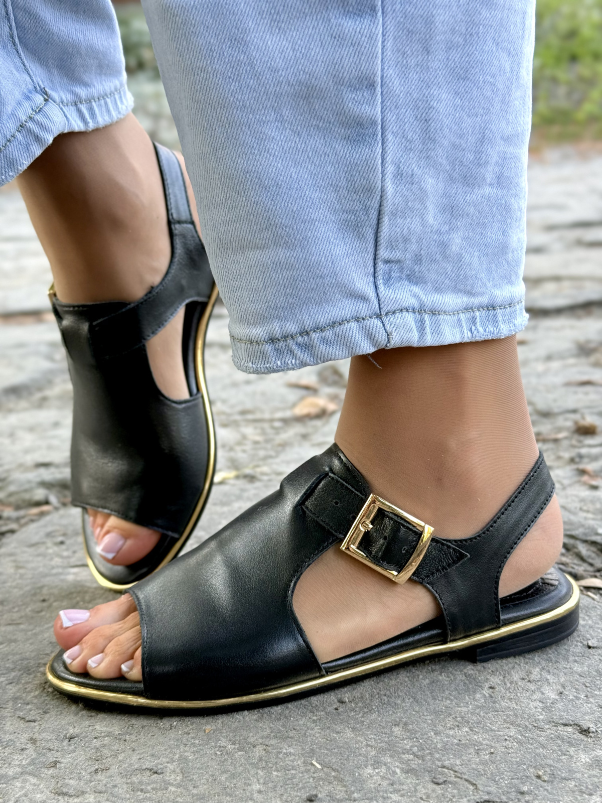 Skórzane sandały OLEKSY – Polska produkcja, naturalna elegancja