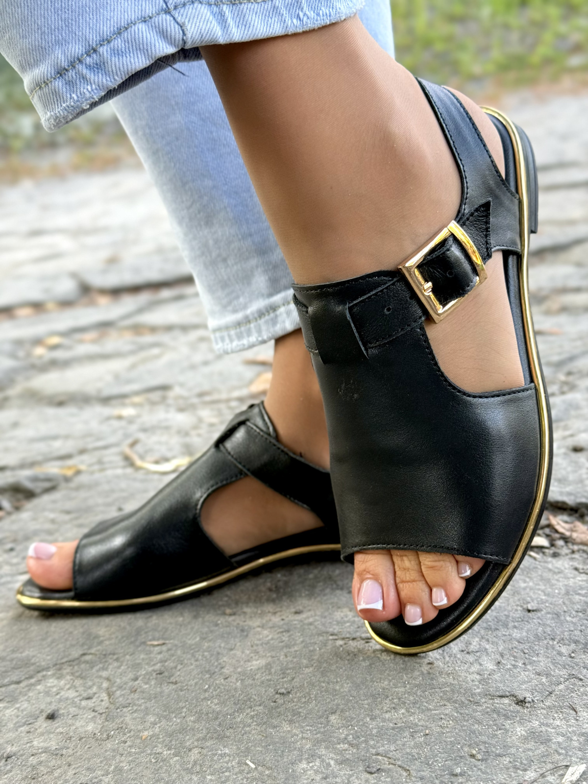 Skórzane sandały OLEKSY – Polska produkcja, naturalna elegancja